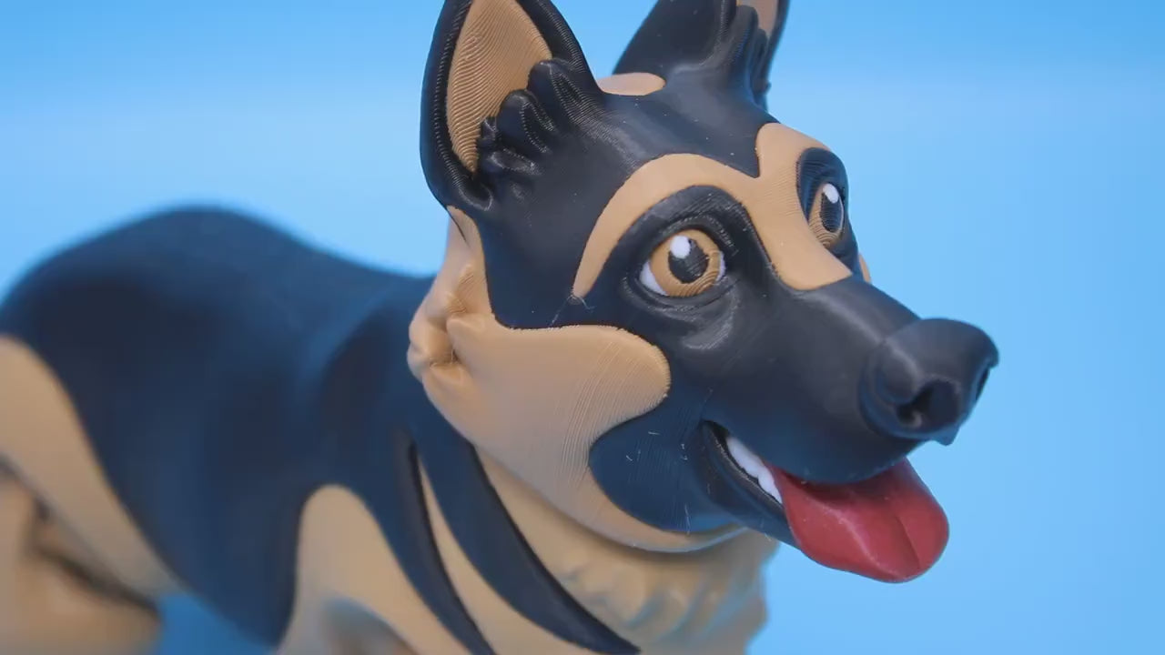 German Shepard | 3D Printed