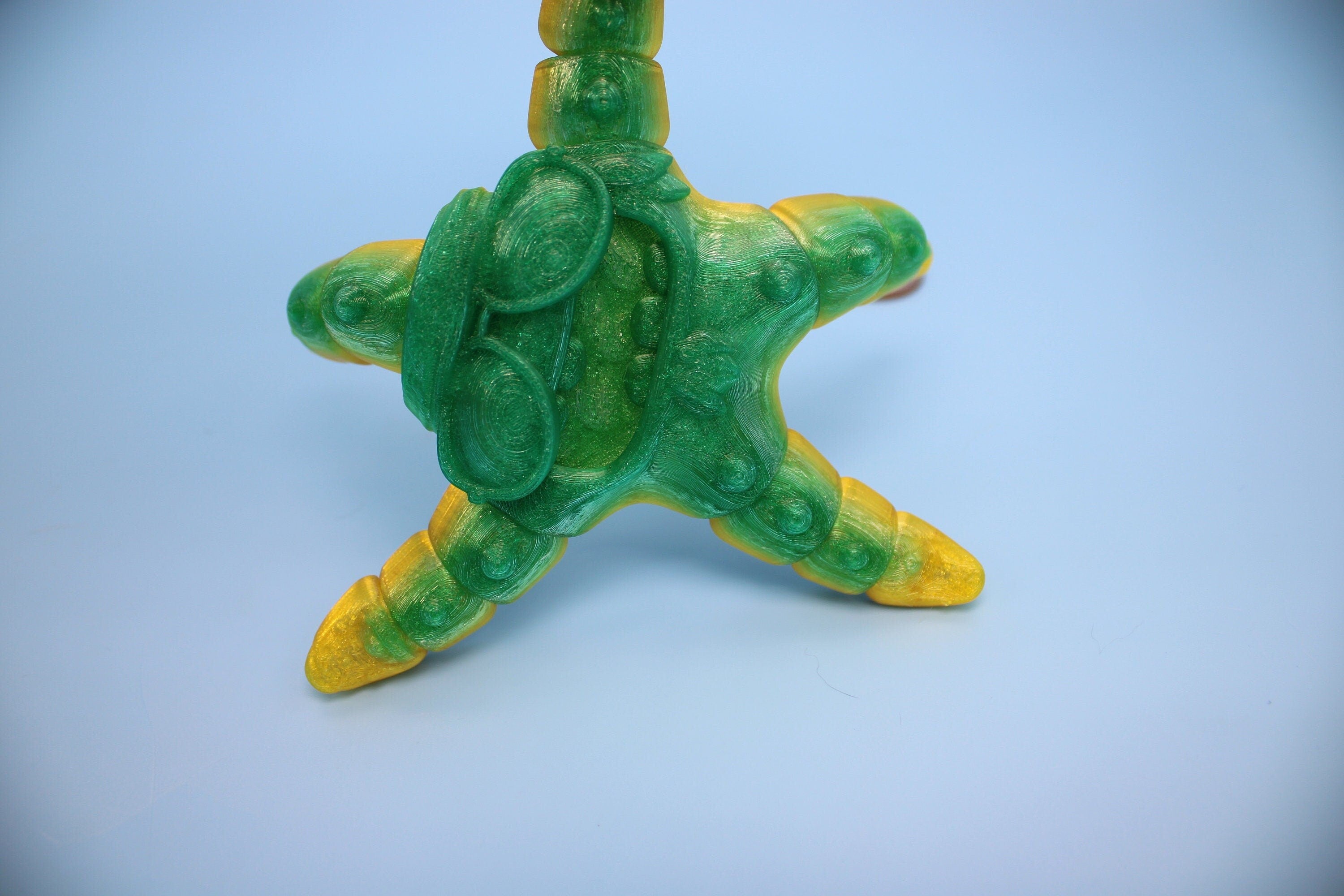 Flexible Rainbow Rock Starfish | Cute Flexi Toy | Articulating Starfish | 3D printed Unique Fidget | Desk Buddy | 13 in.