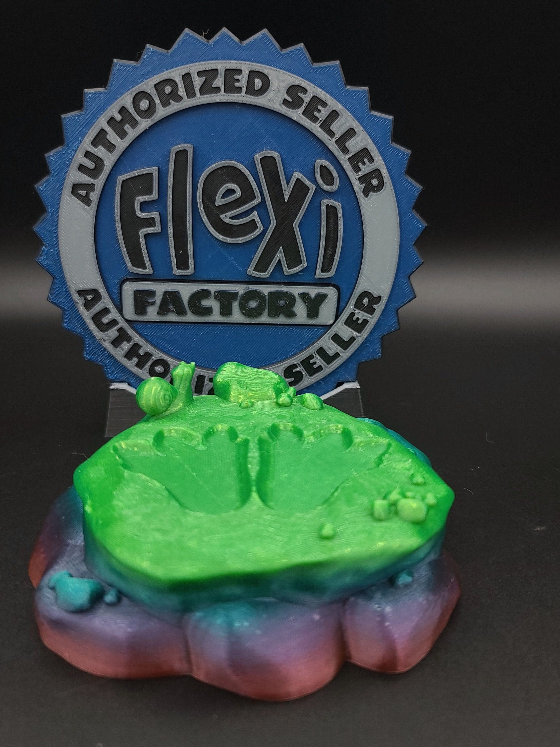 Rainbow T-Rex Stand 3D Printed. Stand for Tyrannosaurus. Super cute to show off your dinosaur. Display for your favorite Dino