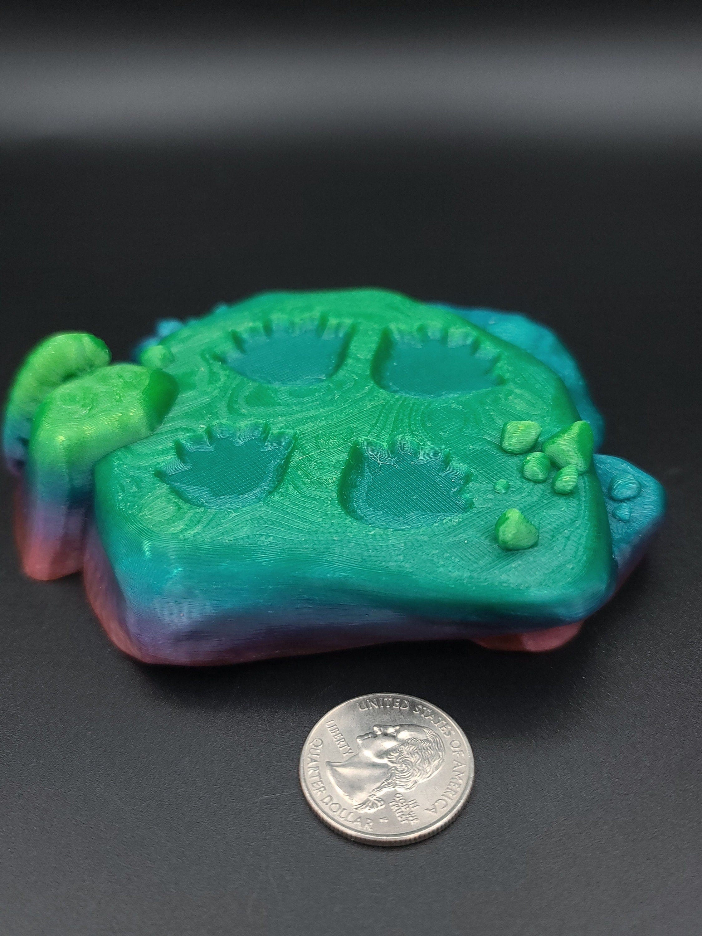 Rainbow Brachiosaurus Stand 3D Printed. Stand for Brachiosaurus. Super cute to show off your dinosaur. Display for your favorite Dino