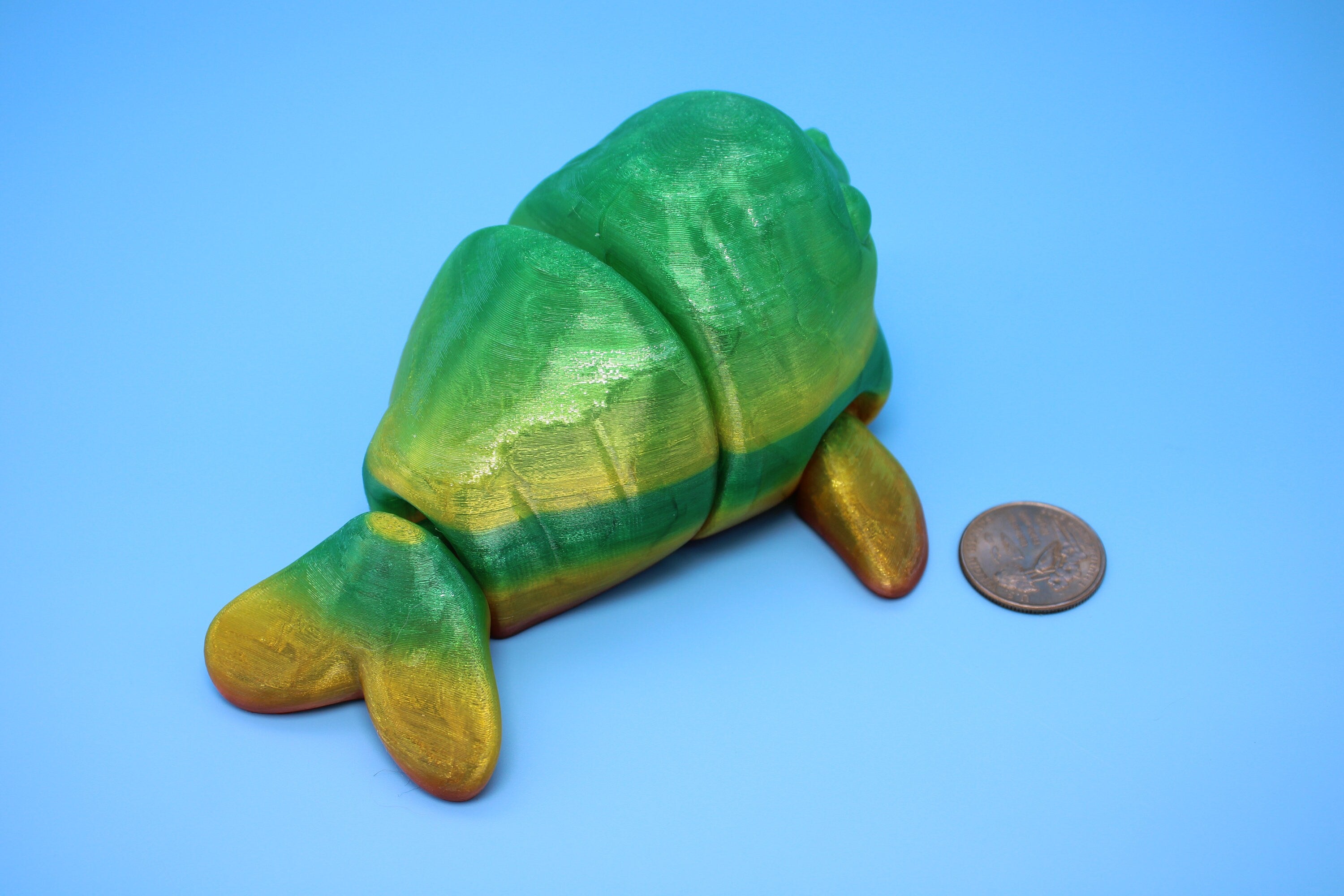 Flexible (TPU) | Articulating Seal | 3D Printed Cute Seal | Sensory Toy | Fidget Toy | Articulating Seal.