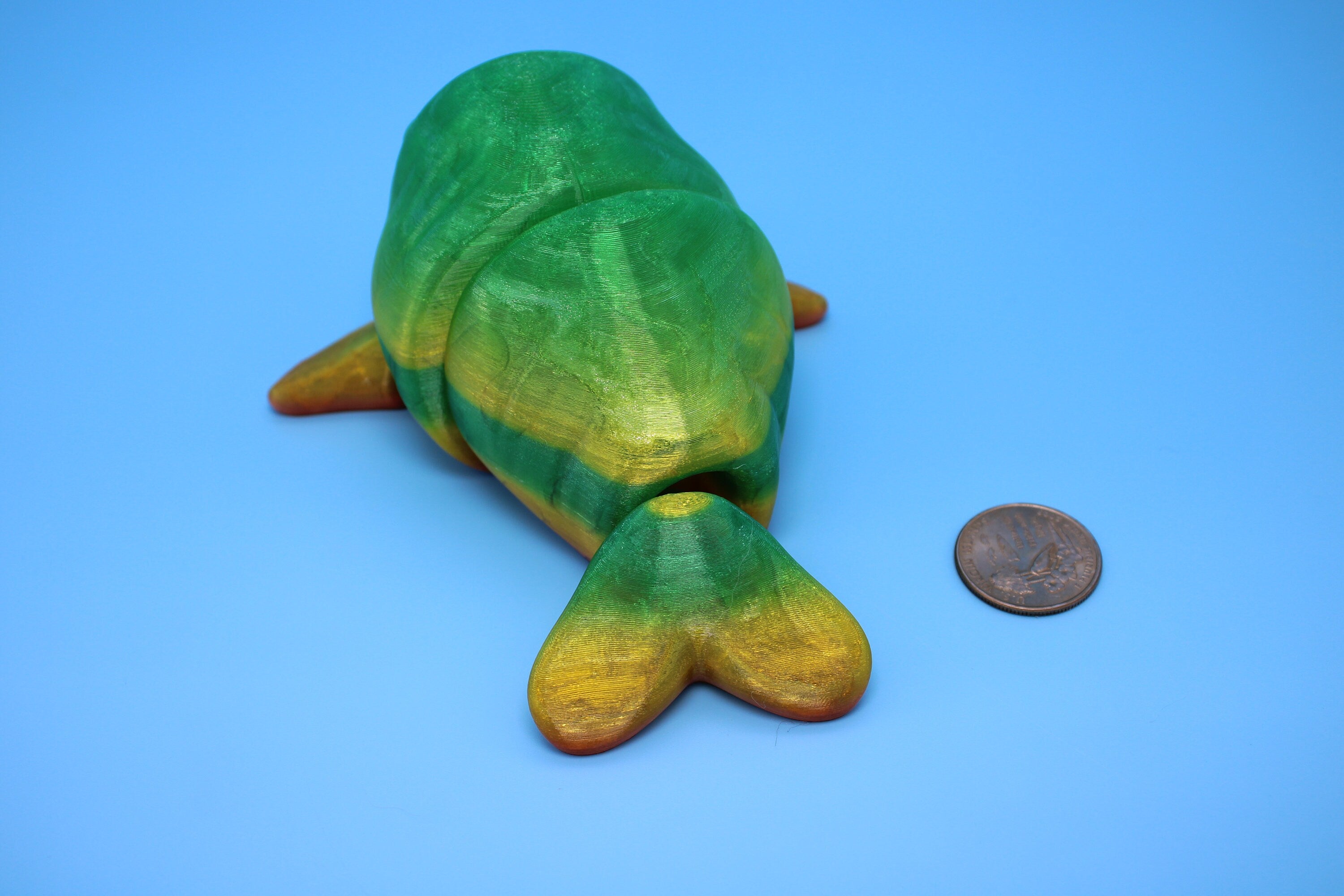 Flexible (TPU) | Articulating Seal | 3D Printed Cute Seal | Sensory Toy | Fidget Toy | Articulating Seal.