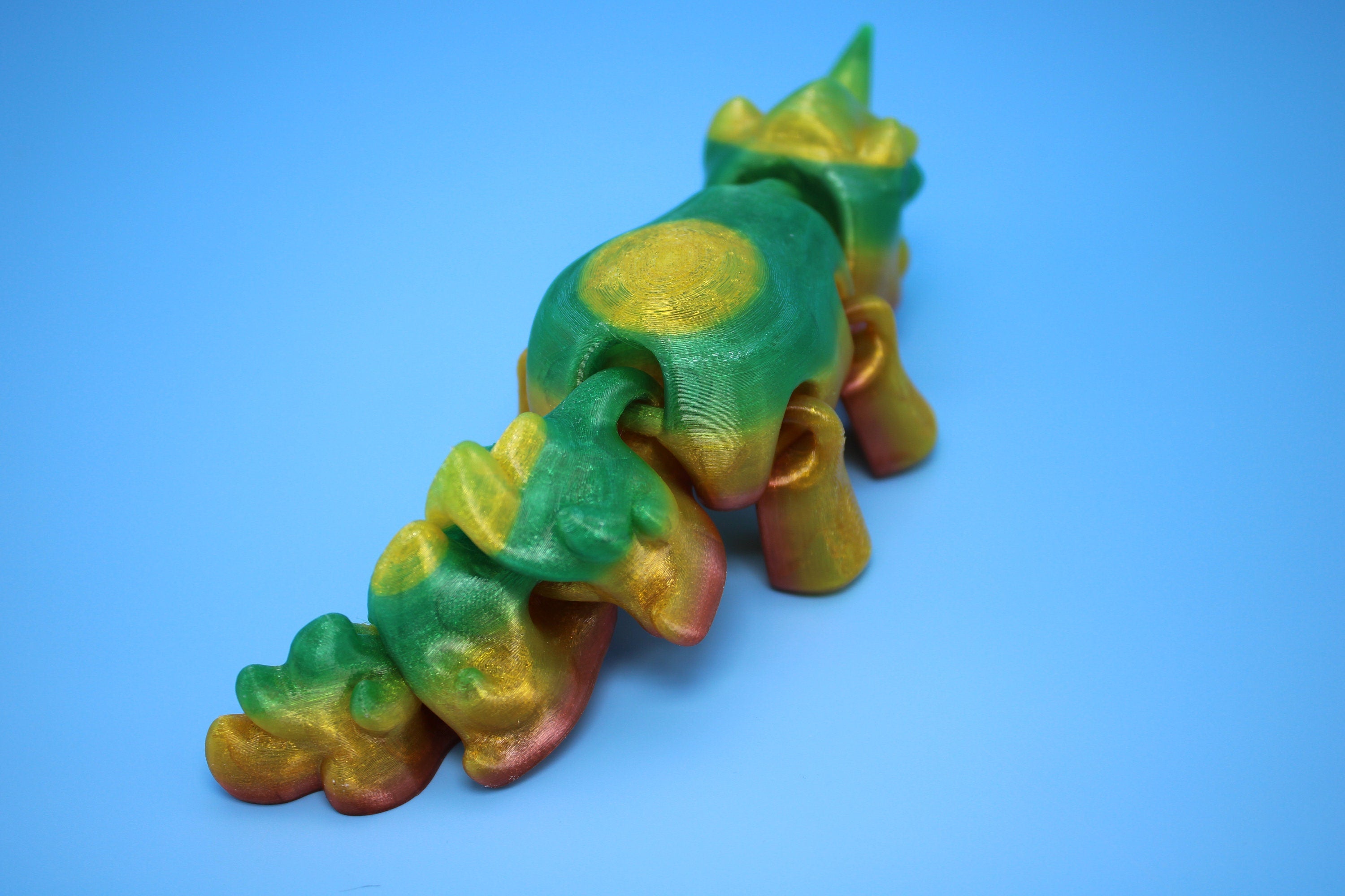Unicorn | Flexible (TPU) | 3D Printed Cute Unicorn | Sensory Toy | Fidget Toy | Articulating Unicorn.