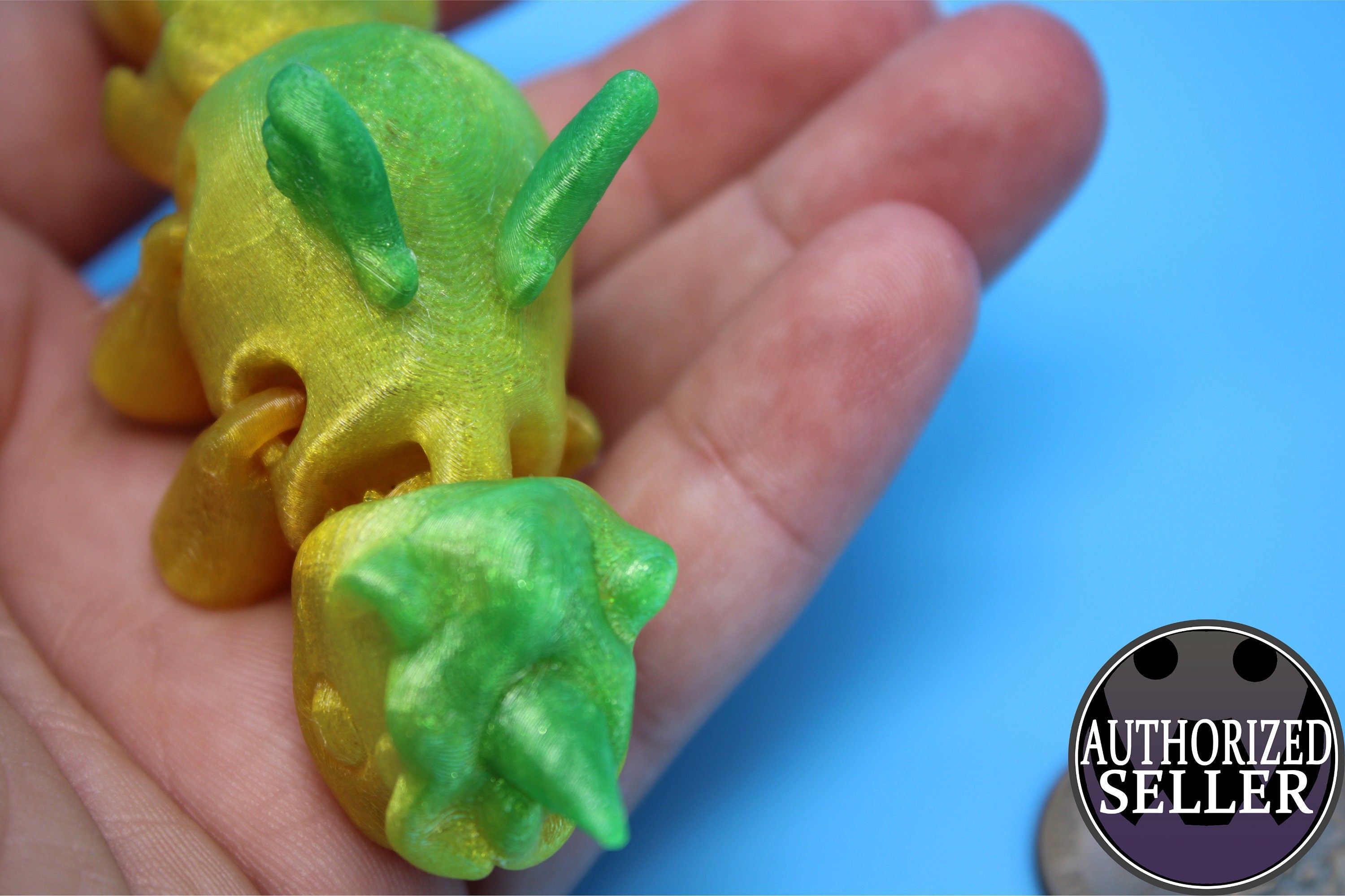 Unicorn with Wings | Flexible (TPU) | 3D Printed | Miniature Cute Unicorn | Sensory Toy | Fidget Toy.