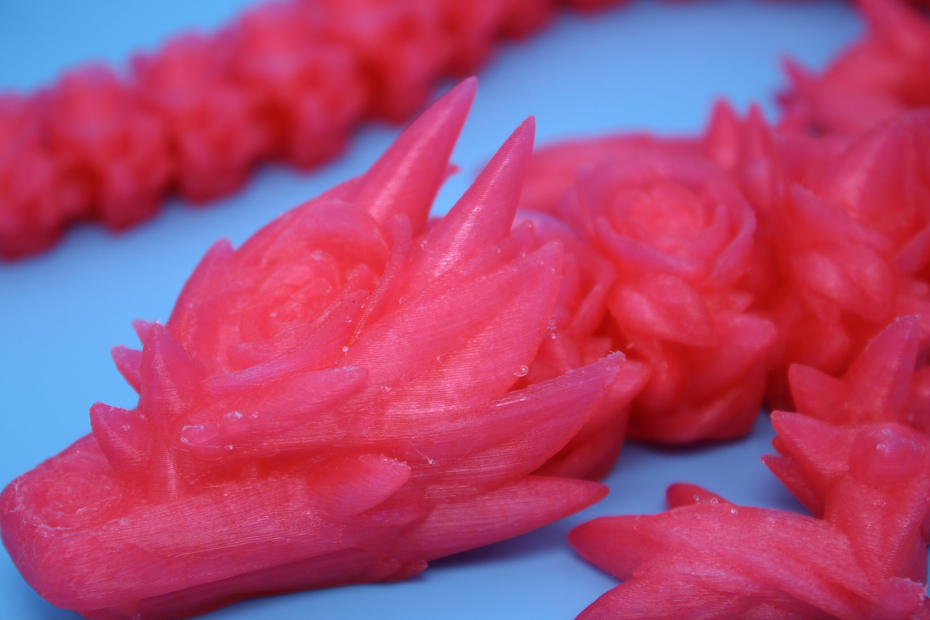 Rose Dragon | 3D Printed Fidget | Flexi Toy | Adult Fidget Toy | Senso Rose Dragon | 3D Printed Fidget | Flexi Toy | Adult Fidget Toy | Senso