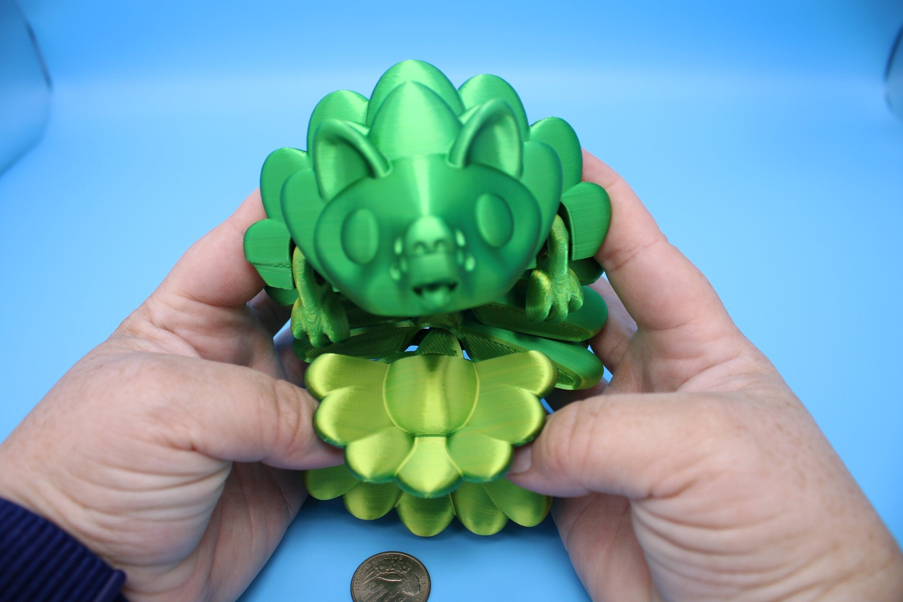 Flexible Hedgehog | 3D Printed Cute Hedgehog | 6 inches | Friendly Buddy | Sensory Toy | Fidget Toy | Articulating Hedge Hog |