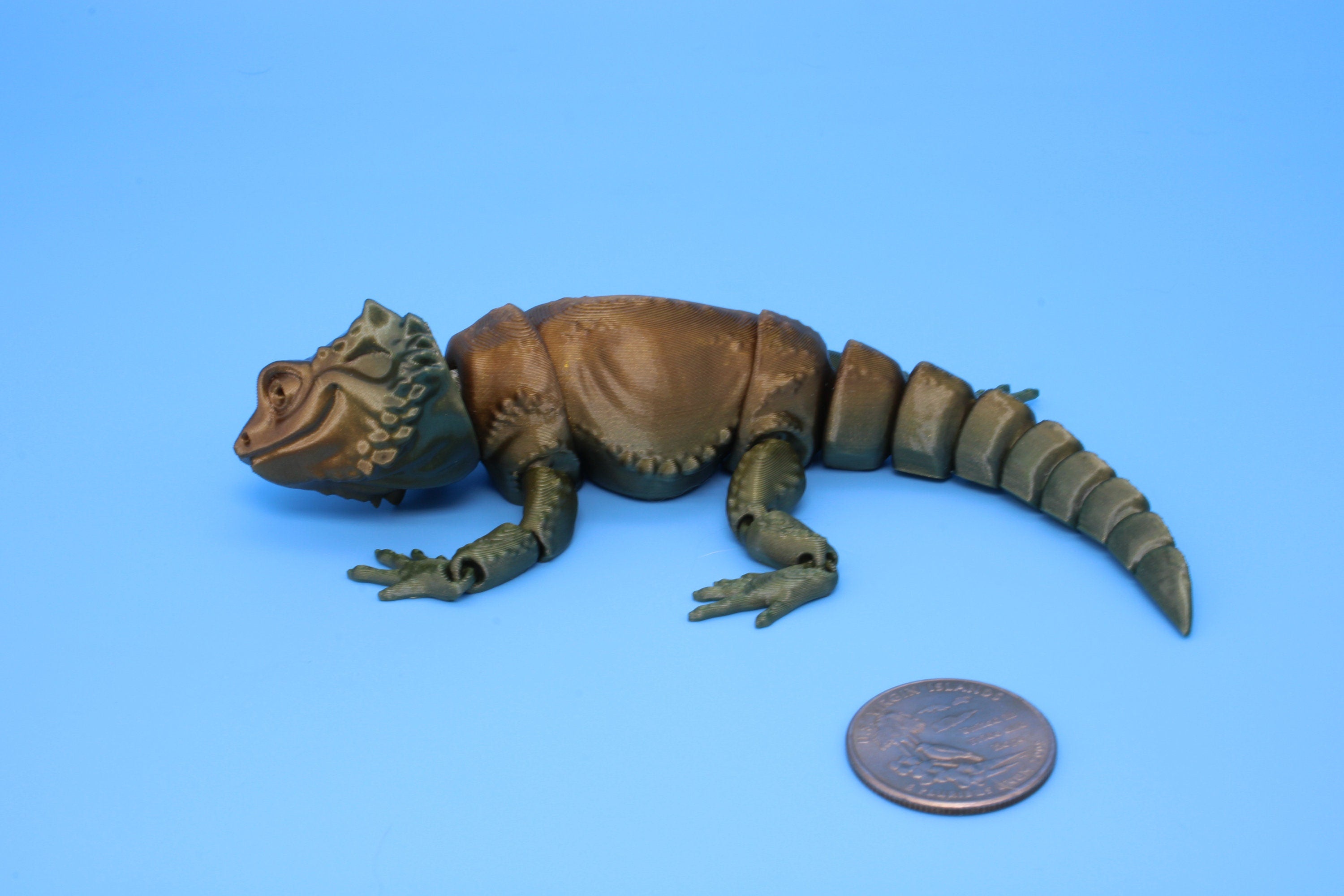 Bearded Dragon -3D Printed 6in.