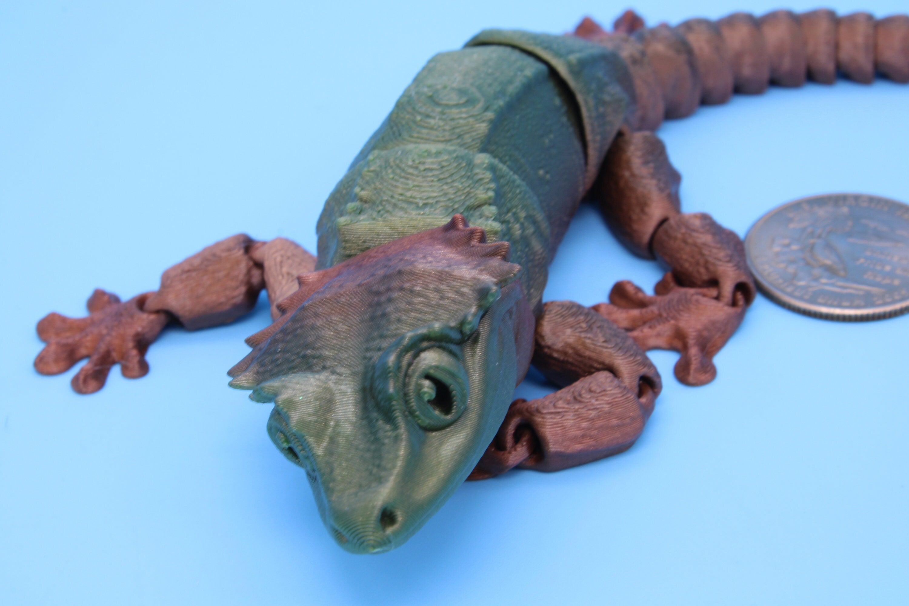 Gargoyle Gecko -3D Printed 6in.