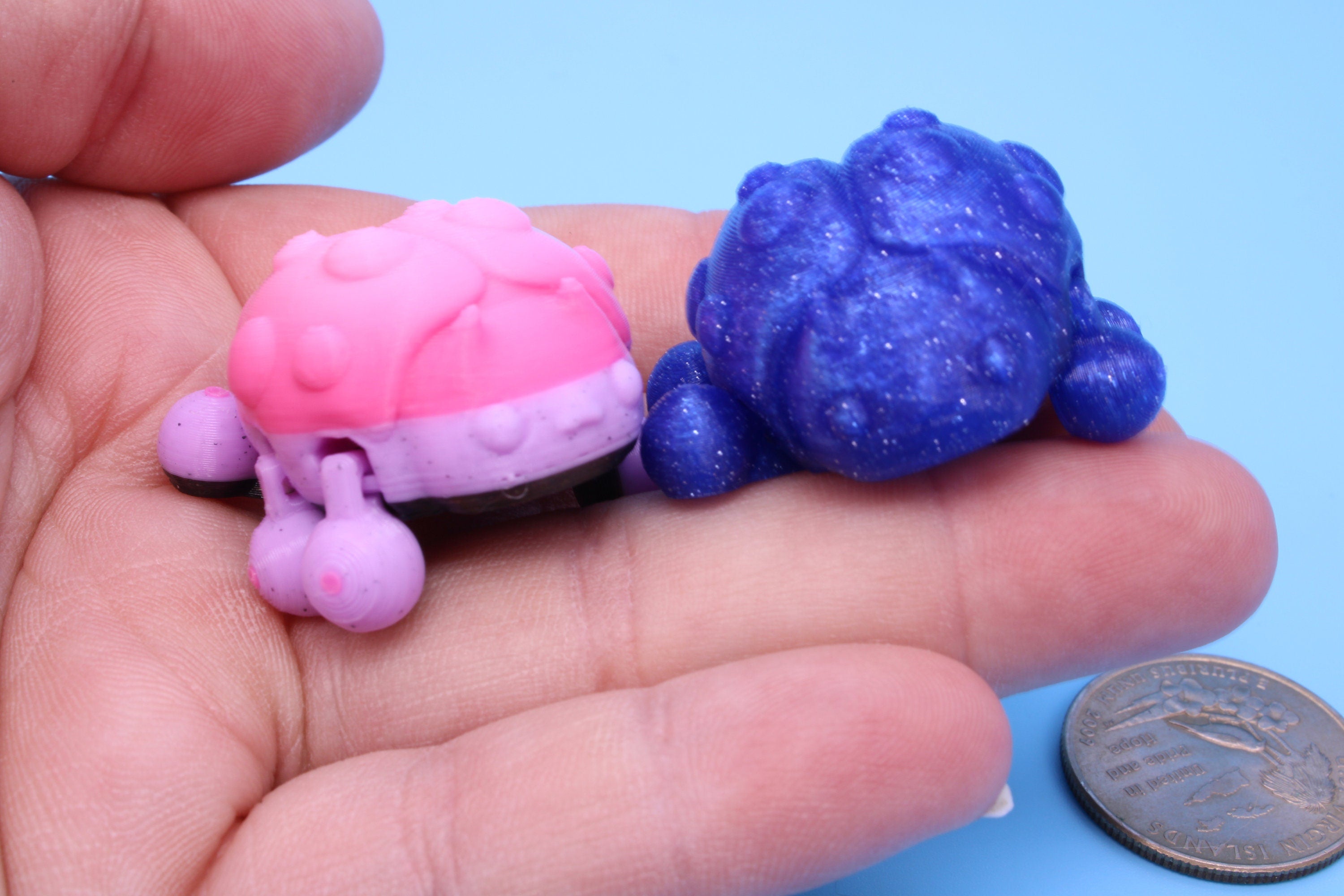 Ladybug- 2 pack | 3D Printed | Cute Ladybug | 1.25 inches | Fidget Toy.