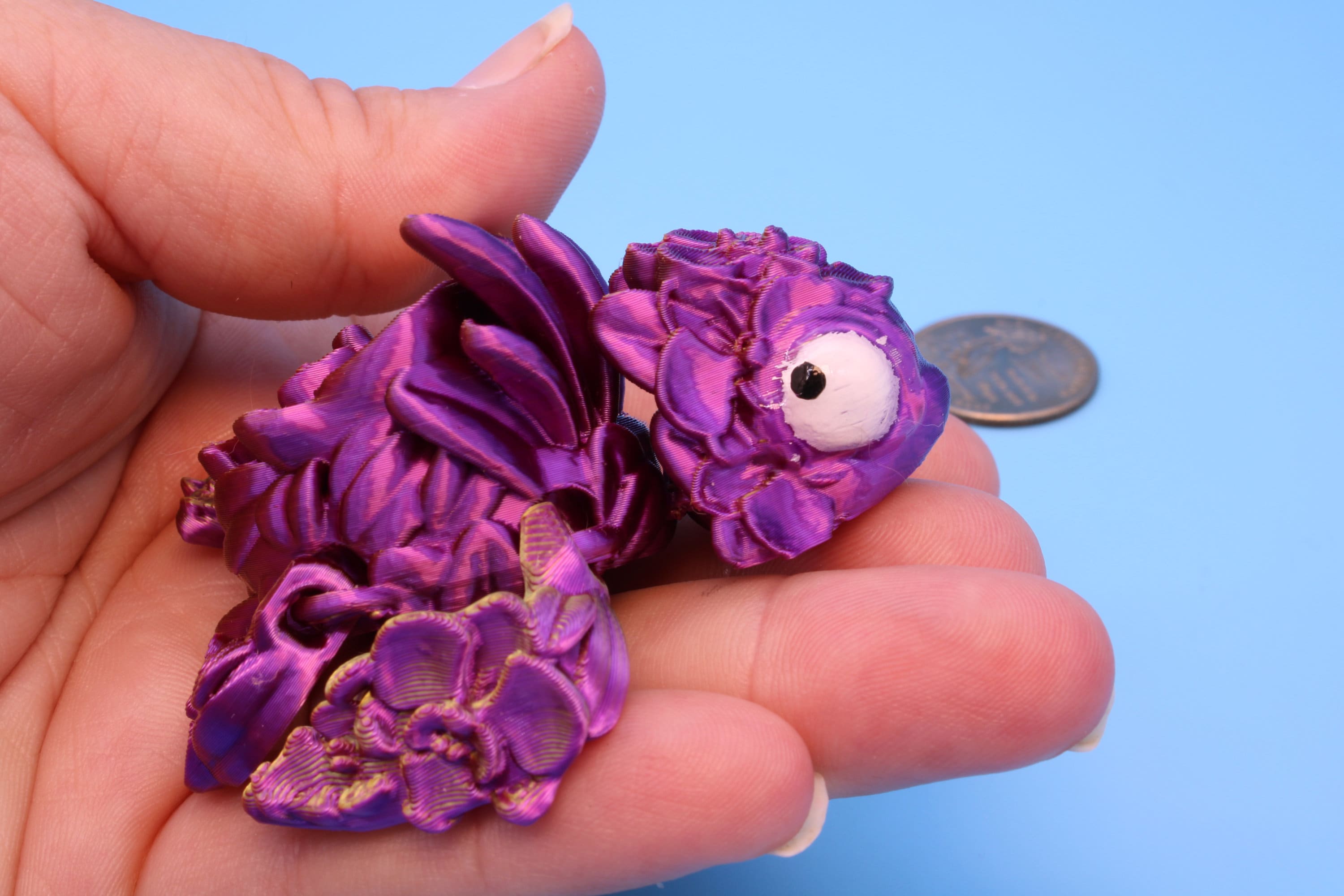 Miniature Turtle, 3D Printed Orchid Turtle