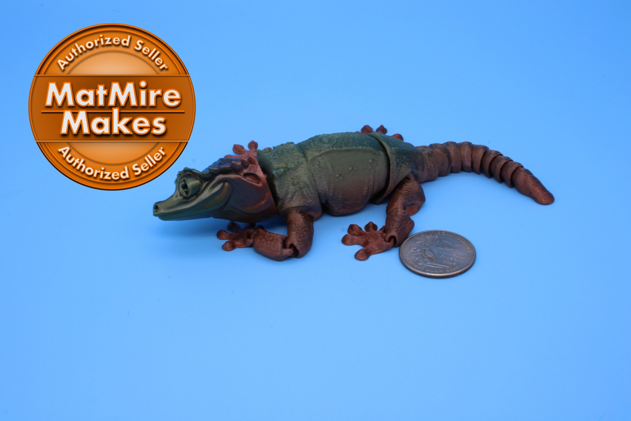 Gargoyle Gecko -3D Printed 6in.
