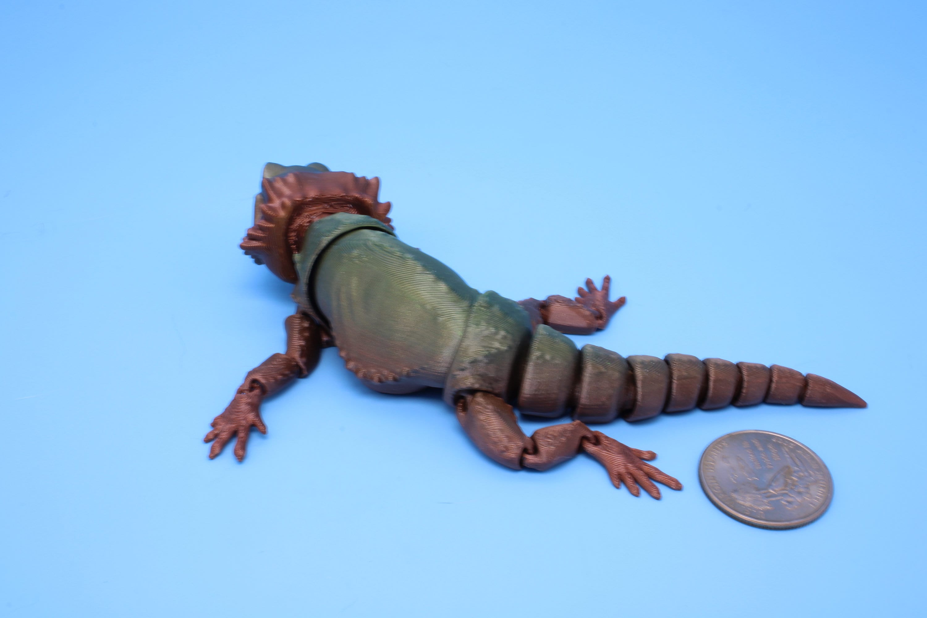 Bearded Dragon -3D Printed 6in.
