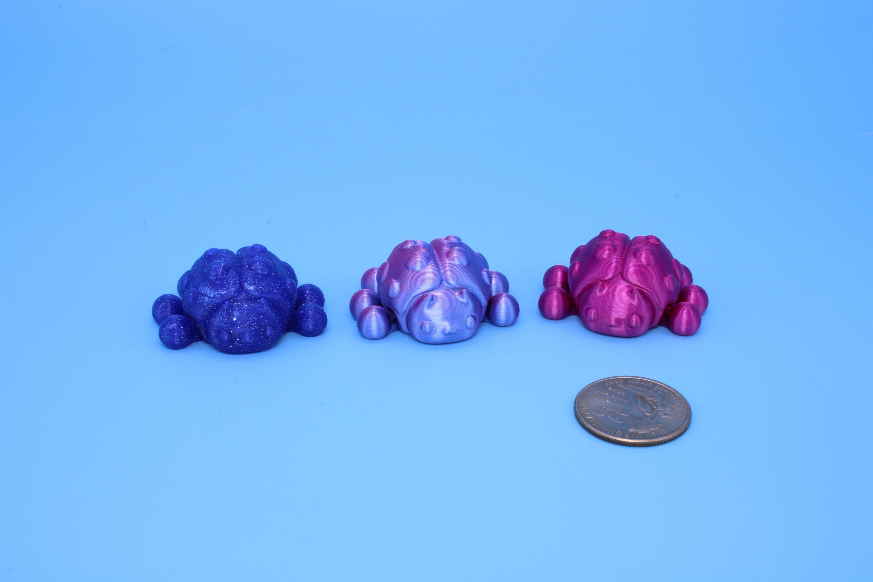 Ladybug- 3 pack | 3D Printed | Cute Ladybug | 1.25 inches | Fidget Toy.