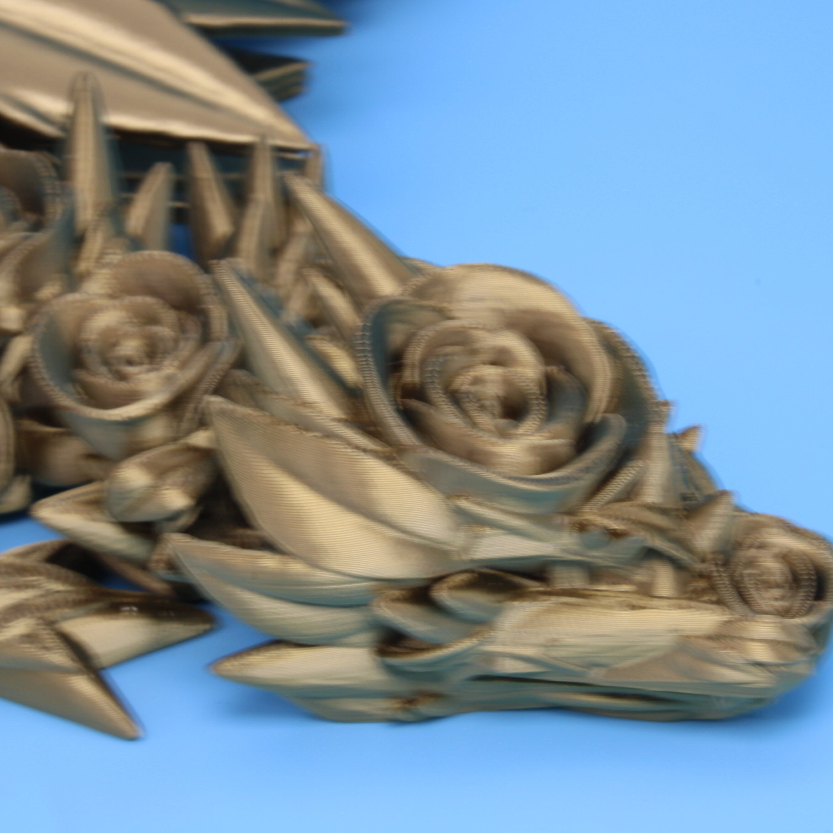 Rose Wing Dragon | Articulating Dragon | 3D Printed Fidget | 19 in.