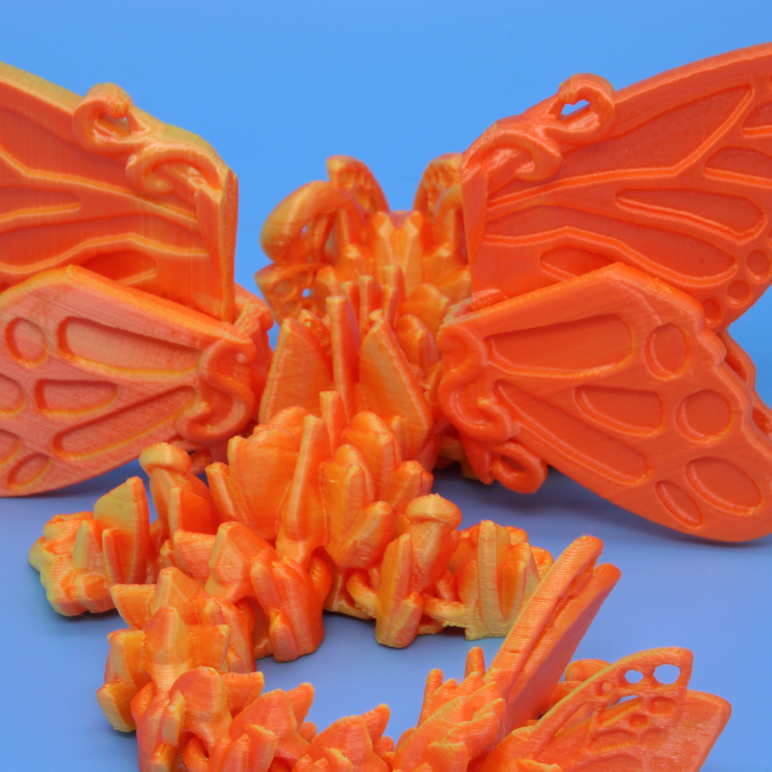 Butterfly Wing Dragon | 3D Printed, 7.5 in.