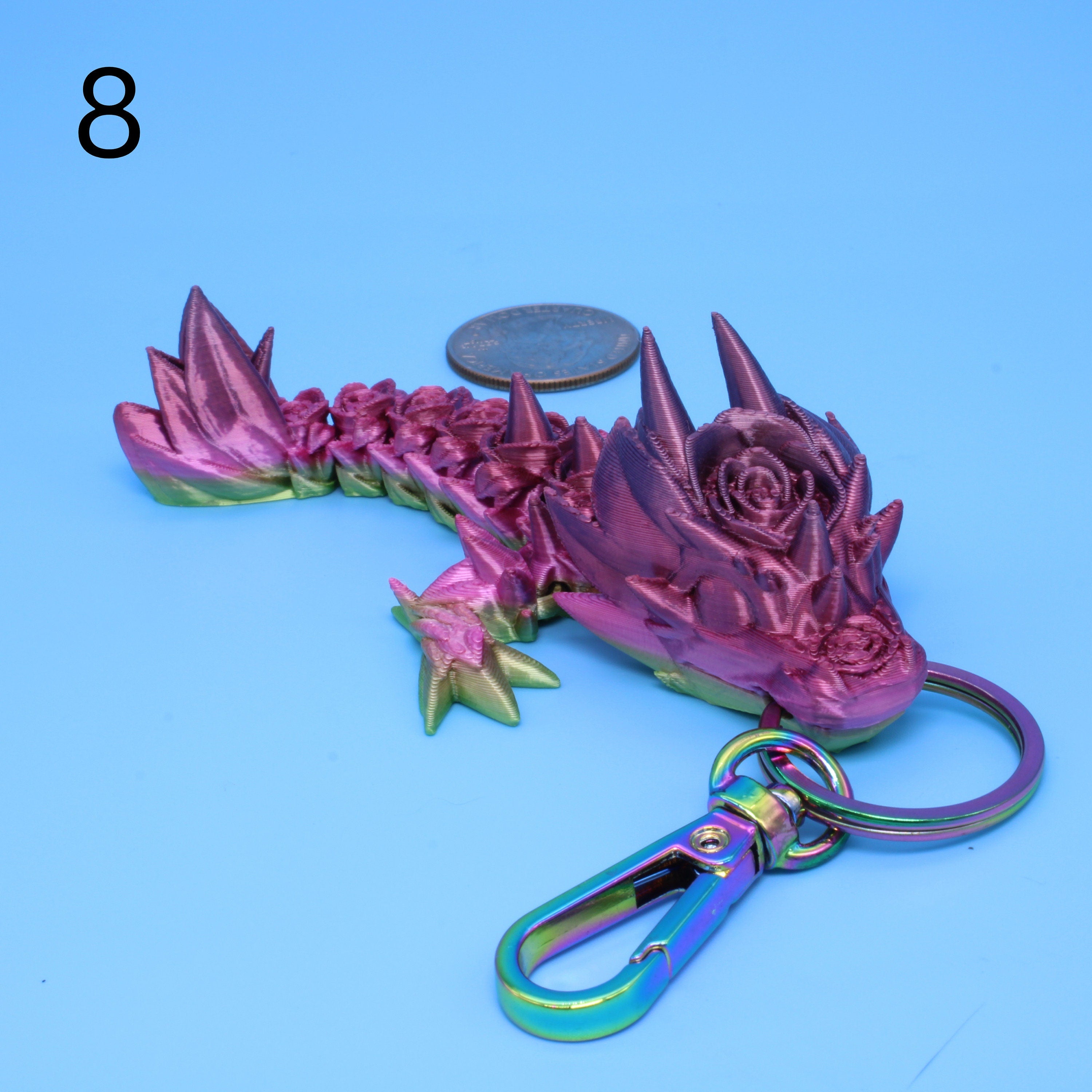 Baby Dragon Keychains- 3D Printed