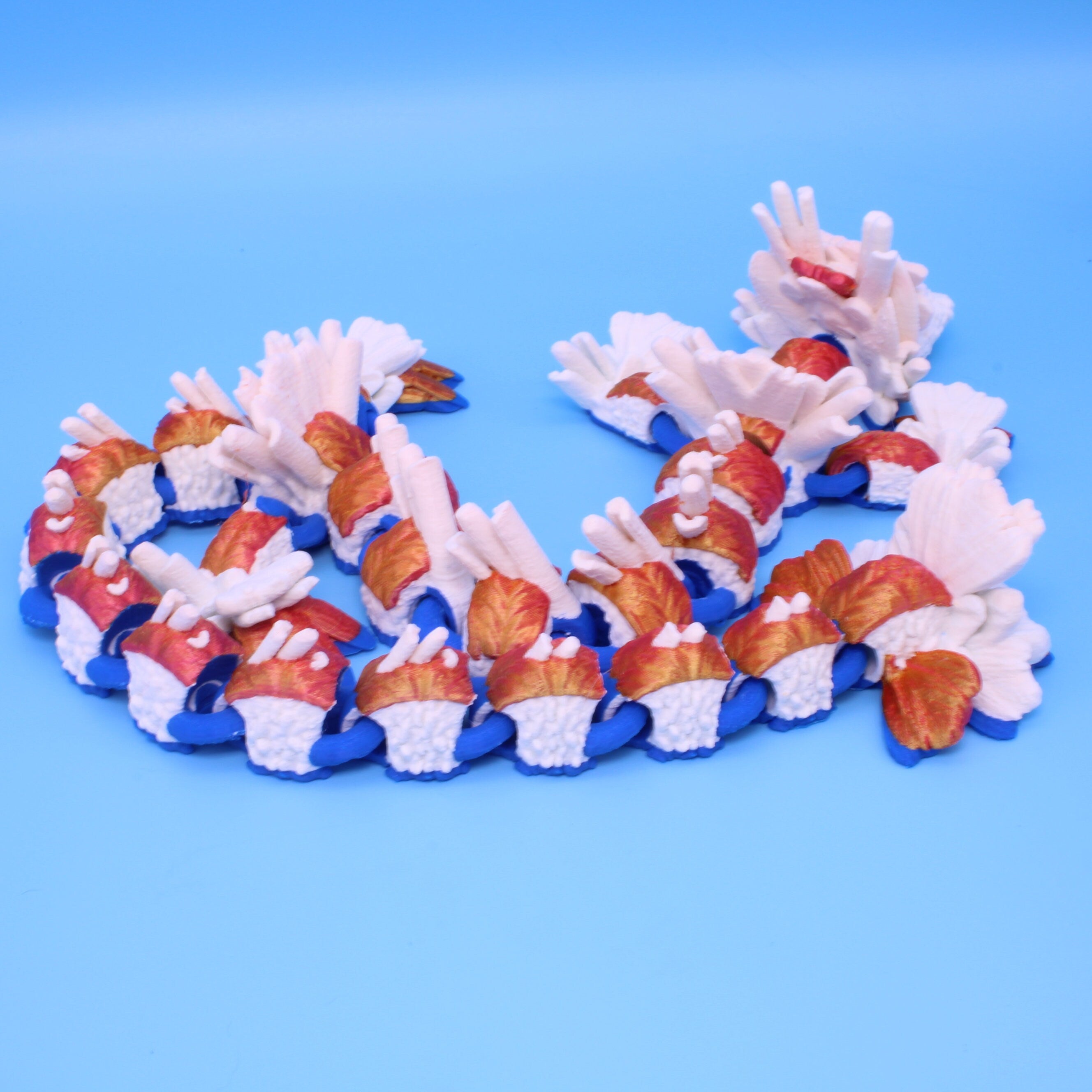 Sushi Dragon (2 Styles) - 3D Printed