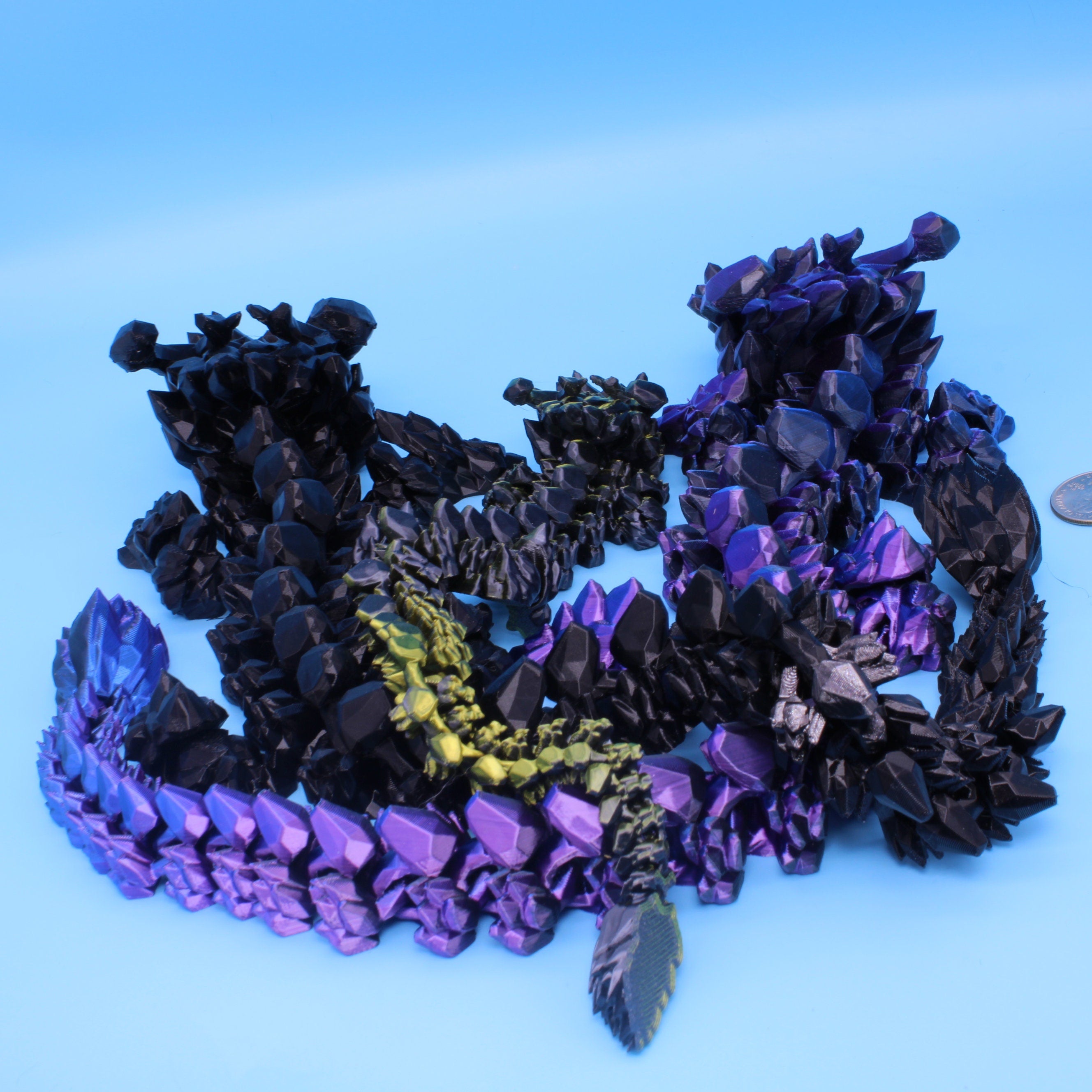 Dragons - 3D Printed 3 Styles