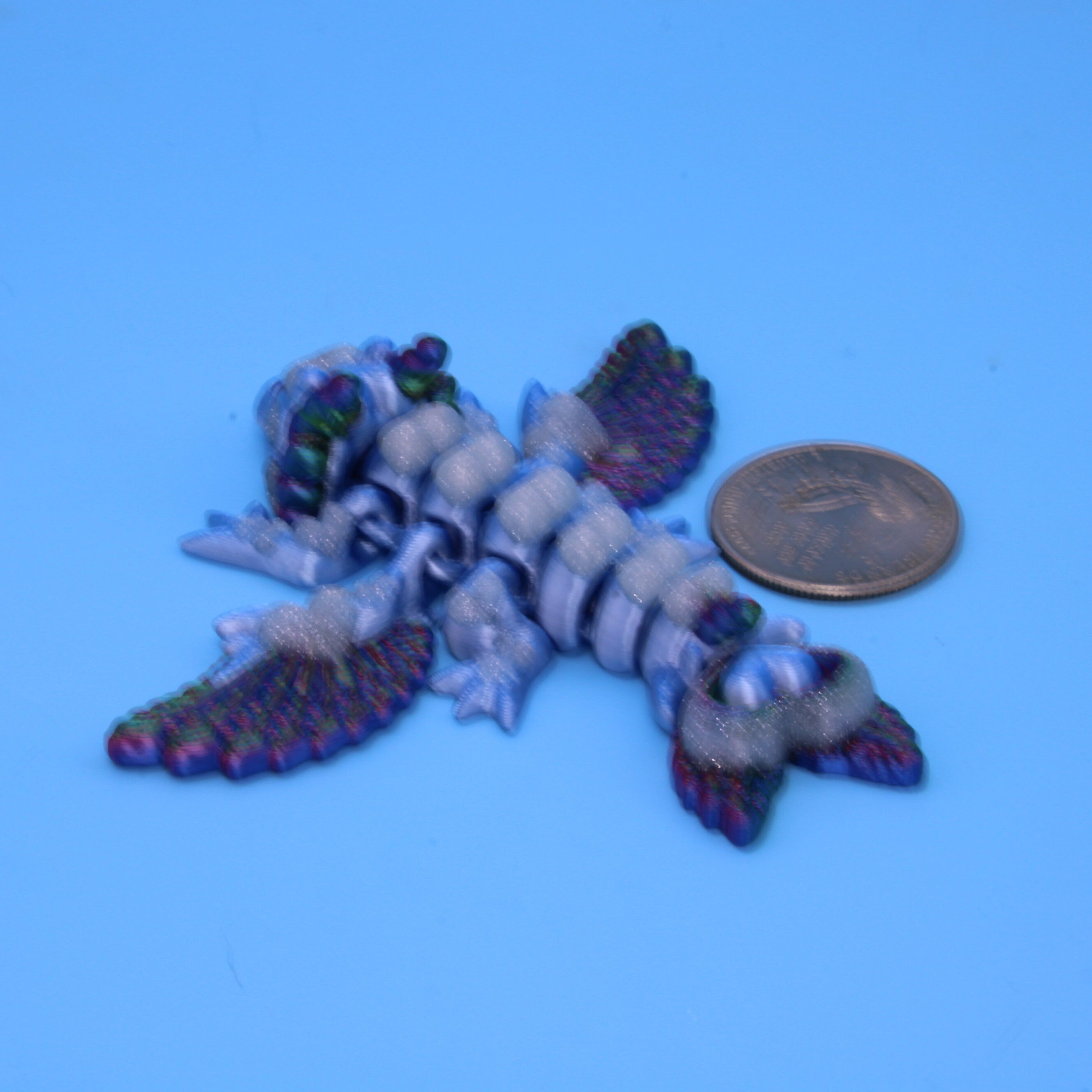 Tiny Heart Dragon | 3D printed