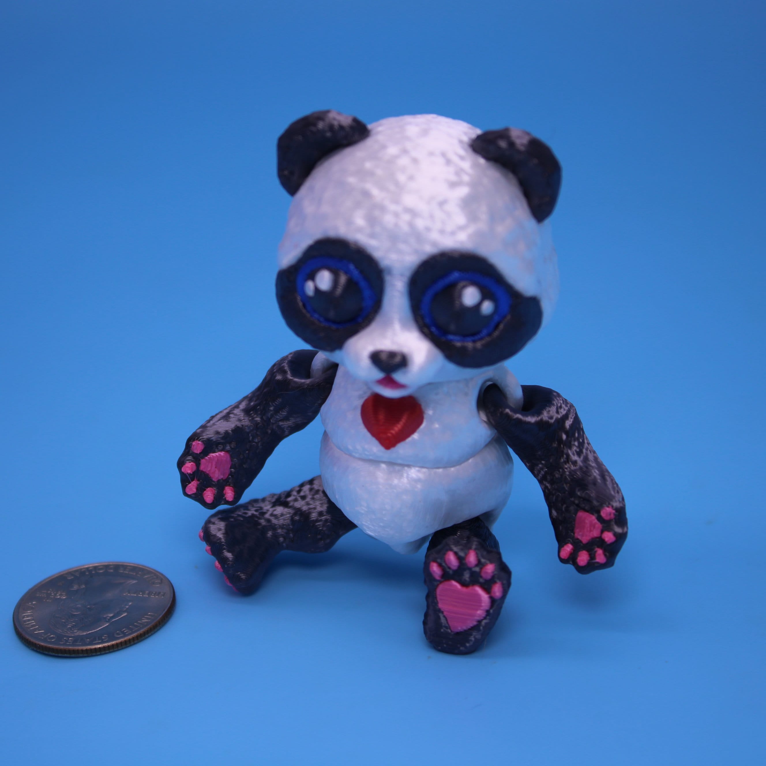 Love Me Panda, 3D Printed