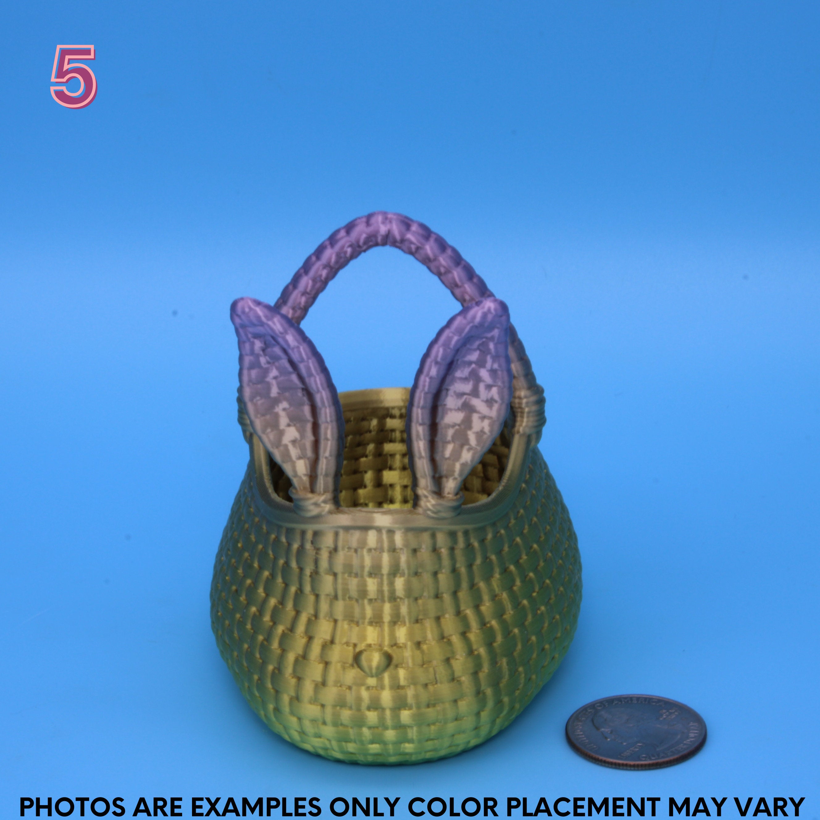 Bunny Basket- 3D Printed