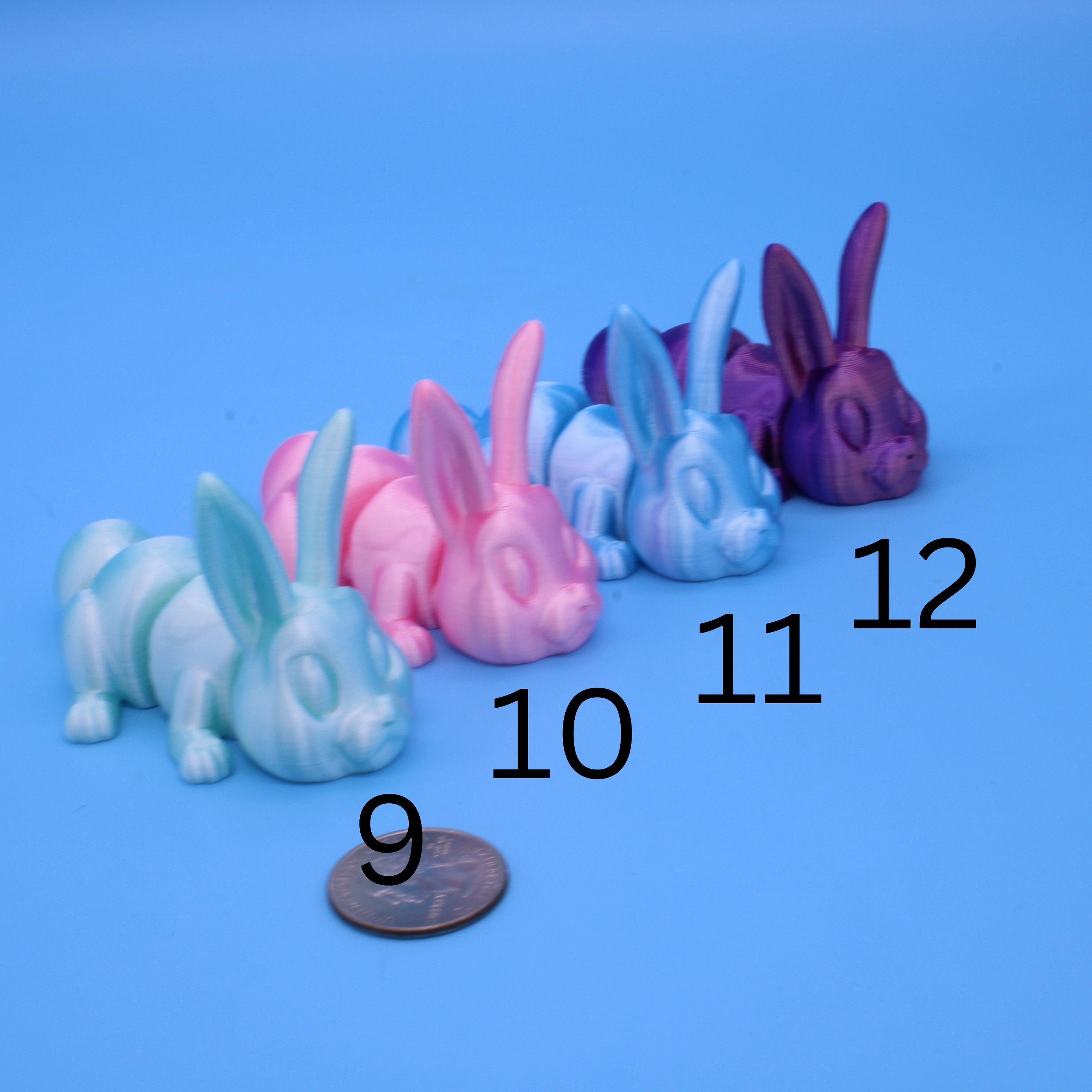 Cute Articulating Bunny | 3D Printed - Authorized Seller